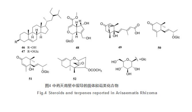 天南星化学成分及生物活性研究进展（二）